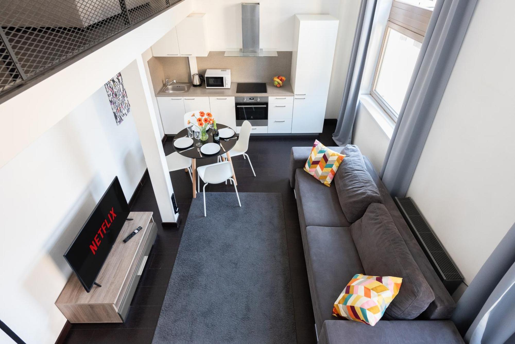 Modern Loft-apartments In Lejlighed
