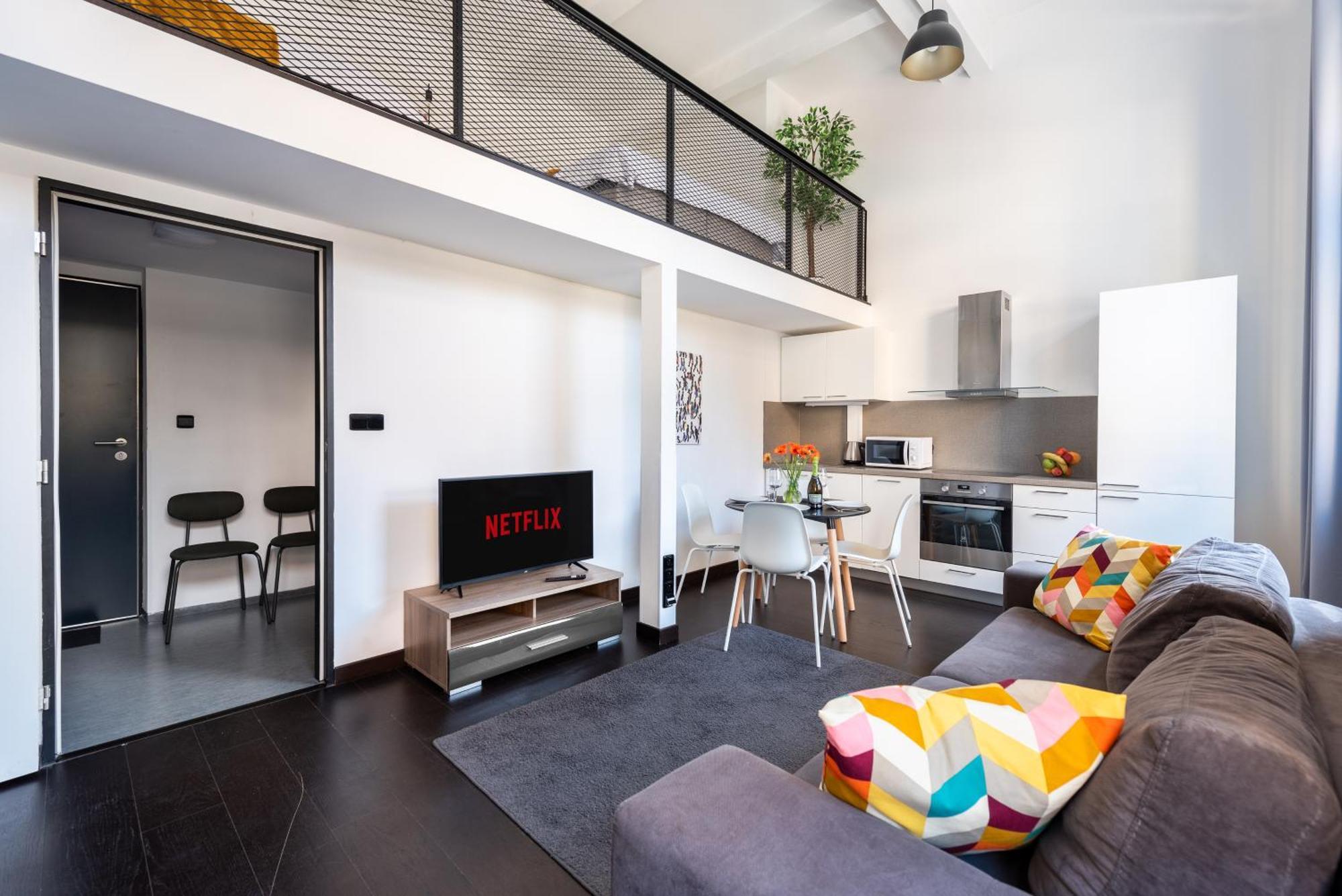 Lejlighed Modern Loft-apartments In *