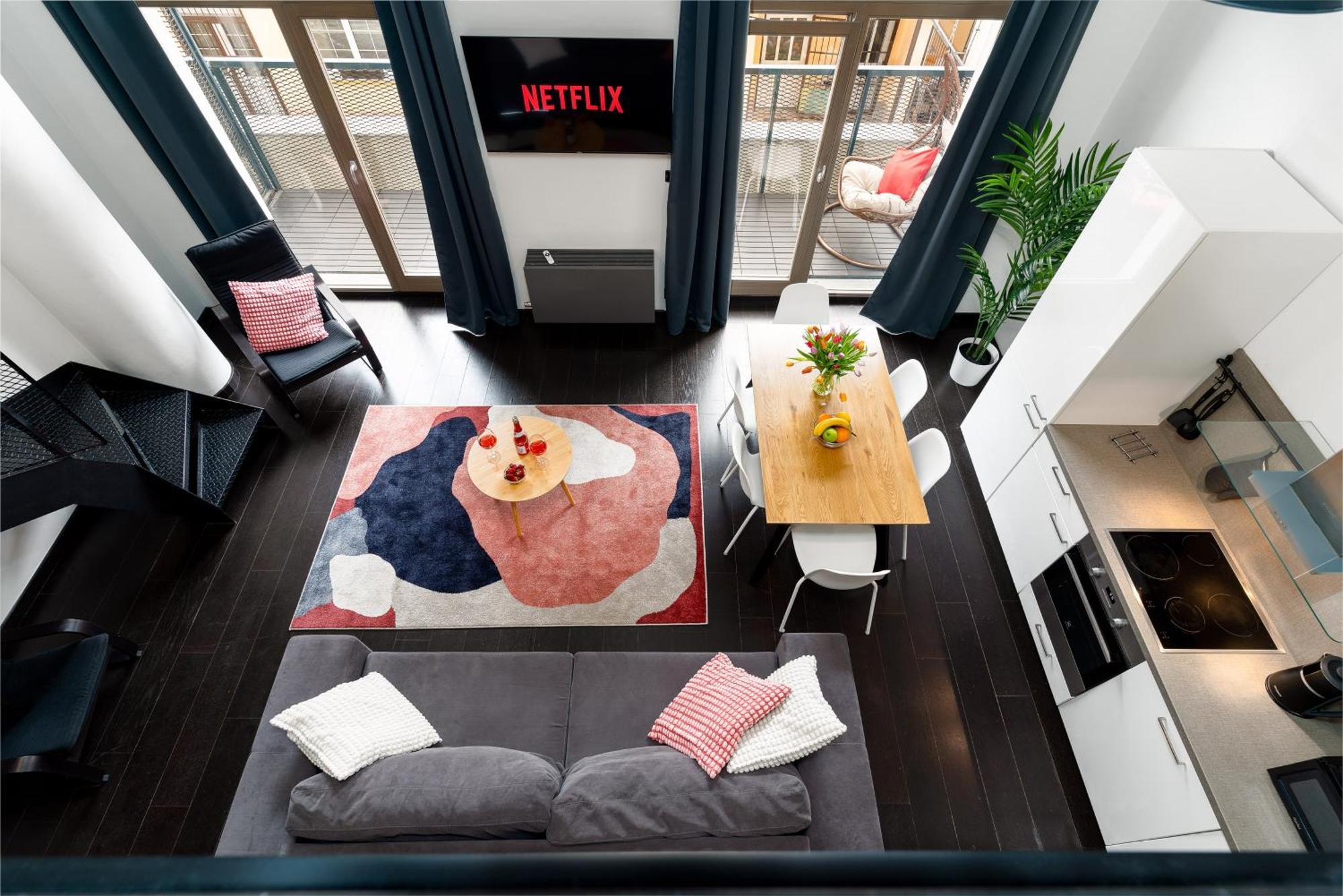 Modern Loft-apartments In Lejlighed *