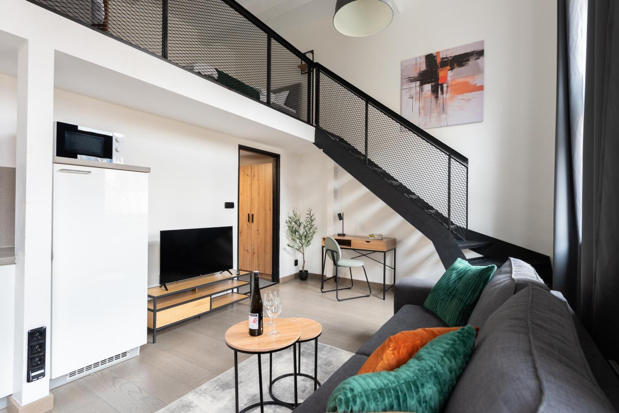 Modern Loft-apartments In Lejlighed Prag