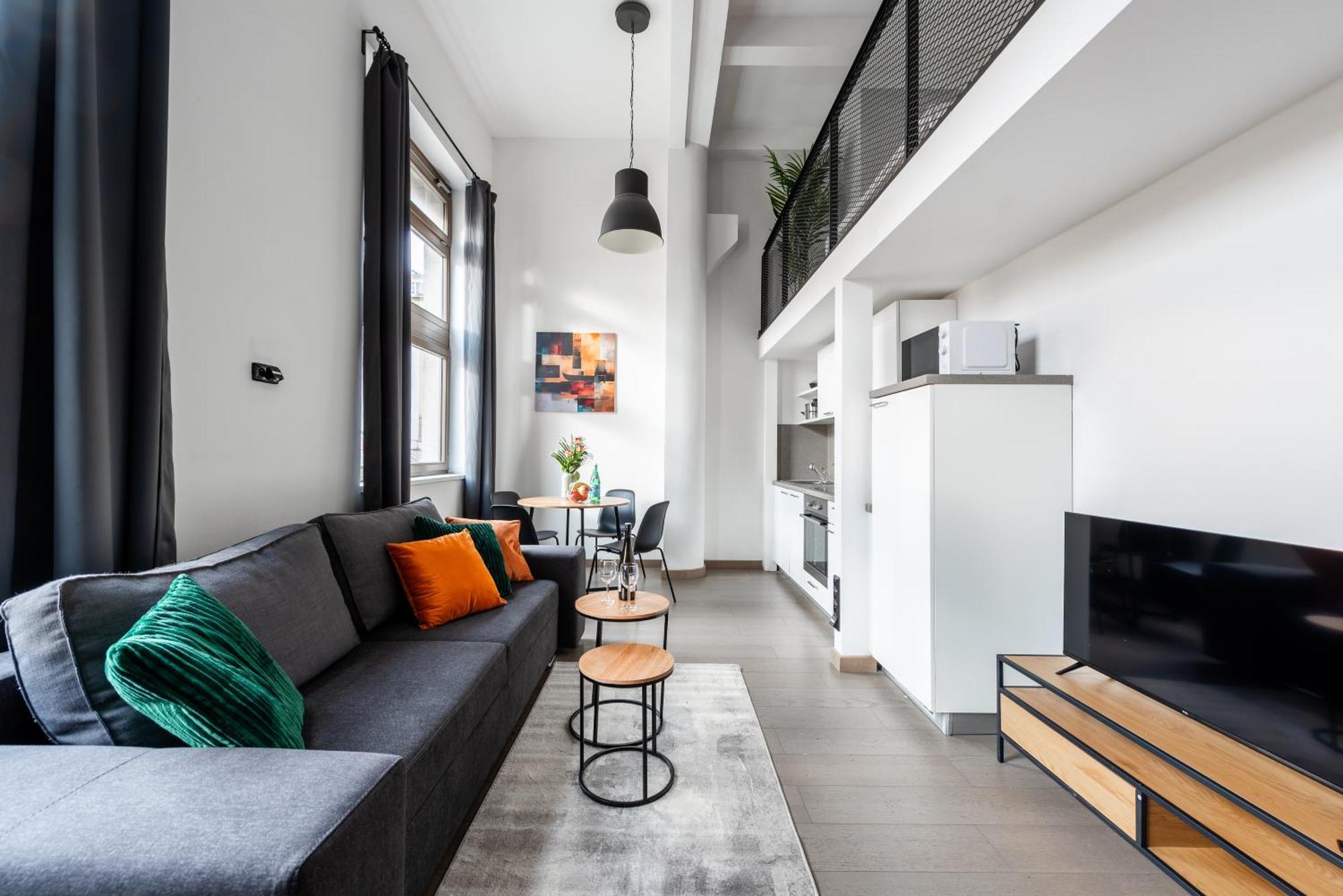 Modern Loft-apartments In Lejlighed *