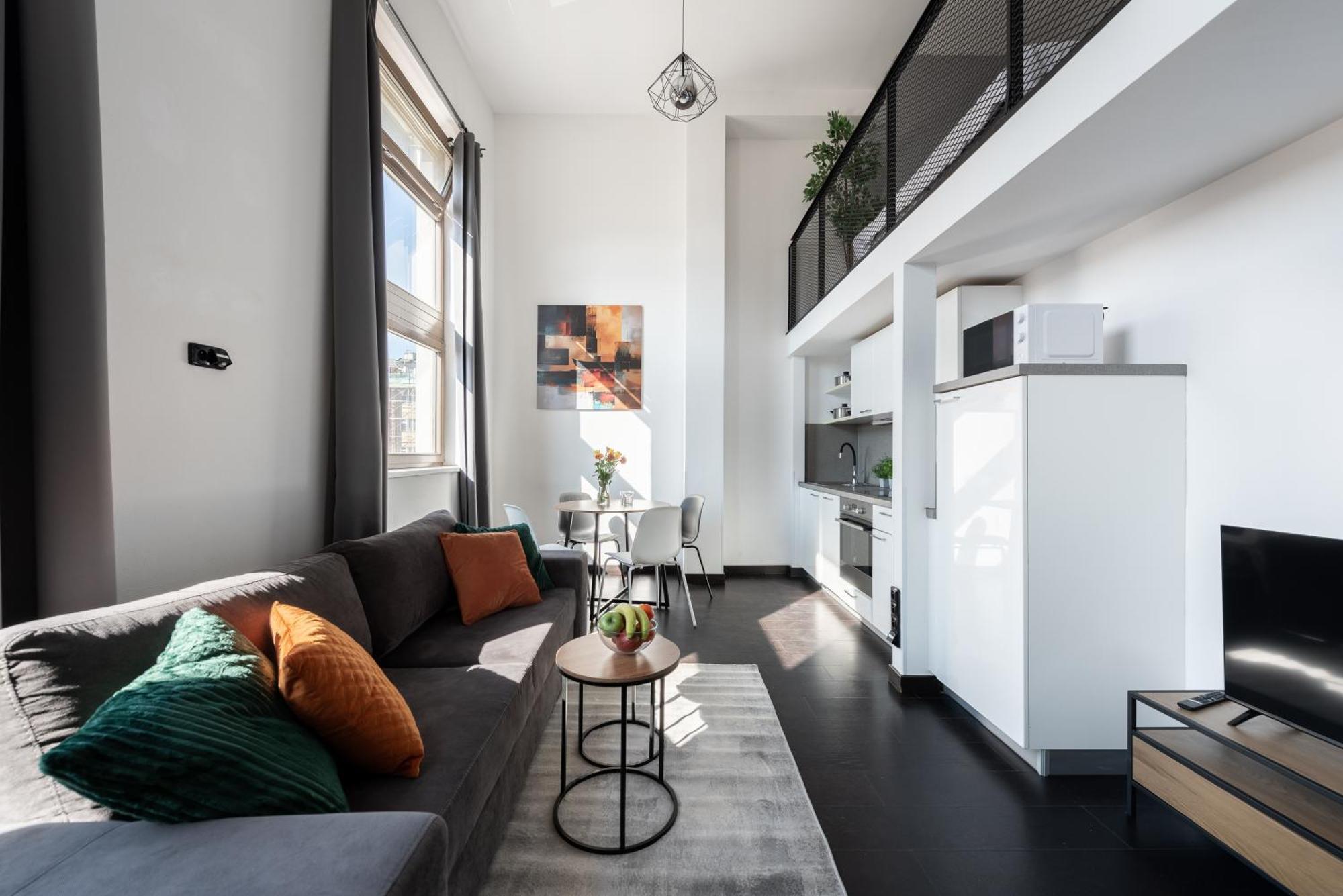 Modern Loft-apartments In Lejlighed Prag