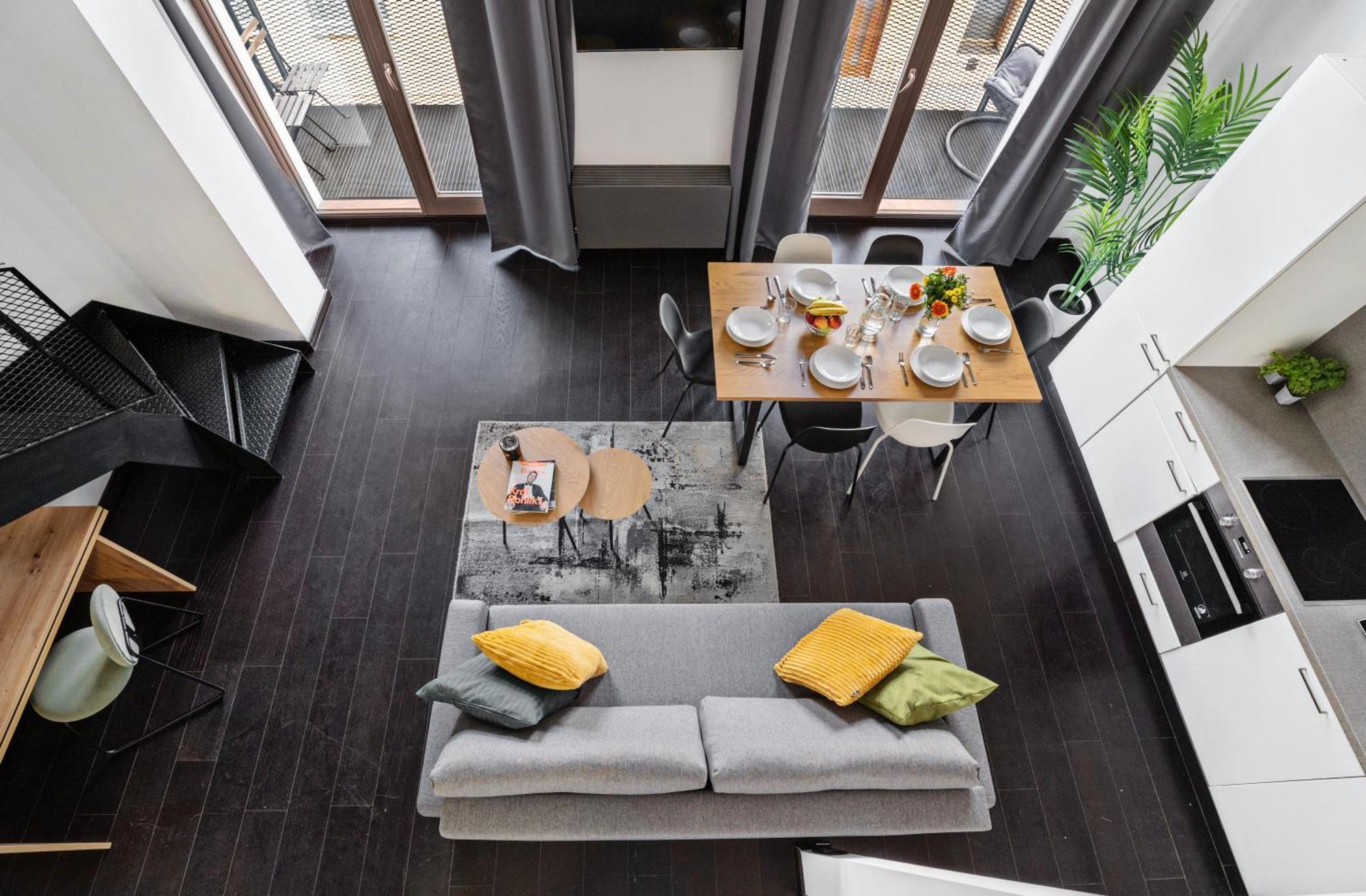 Modern Loft-apartments In Apartment Prag